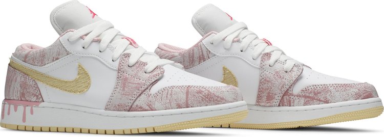 Nike Air Jordan 1 Low GS 'Sorvete de Morango'