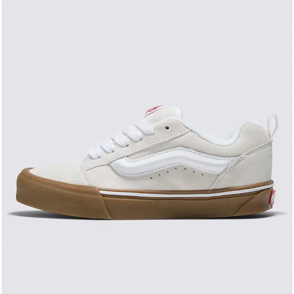 Tênis Vans Knu Skool Branco com Sola Gum
