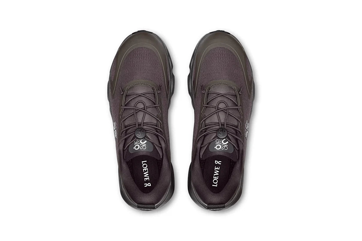 Tênis On Running Cloudsolo Loewe Dark Brown Black Marrom