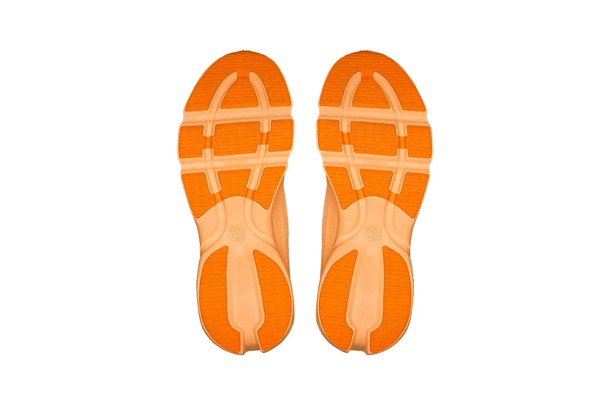 Tênis On Running Cloudsolo Loewe White Orange Laranja